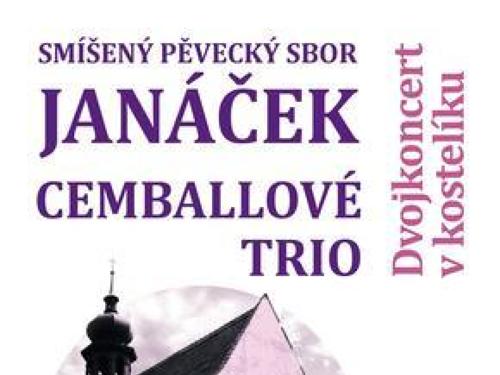 Plakát události Smíšený pěvecký sbor Janáček a Cemballové trio dvojkoncert