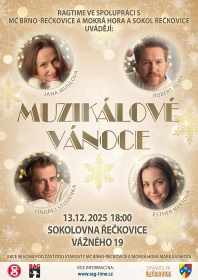 Plakát události Muzikálové Vánoce