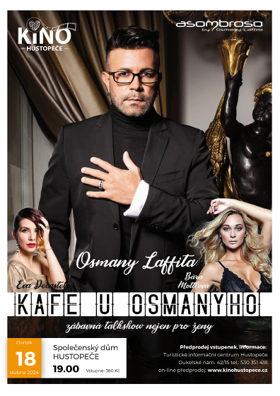Plakát události Kafe u Osmanyho - VYPRODÁNO