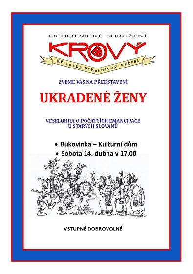 Plakát události Ukradené ženy