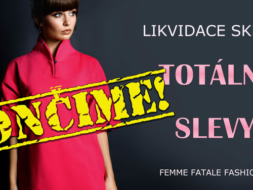 Likvidace dámského butiku