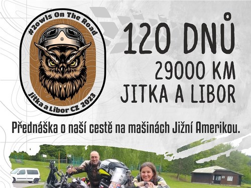 Plakát události Na mašinách Jižní Amerikou
