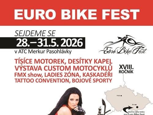 Plakát události EURO BIKE FEST 2026