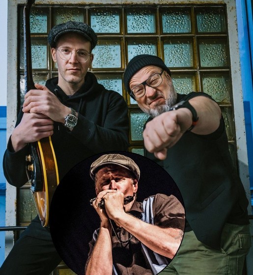 Plakát události The Swamp Trio (blues trio based in Berlin, Germany)
