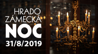 Plakát události Hradozámecká noc - Jaroměřice nad Rokytnou