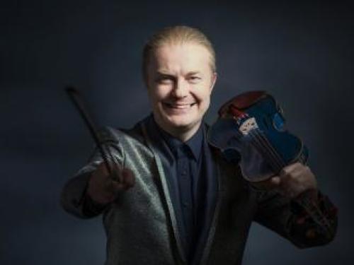 Plakát události Houslový koncert Pavla Šporcla