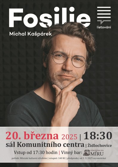 Plakát události LiStOVáNí.cz: FOSILIE