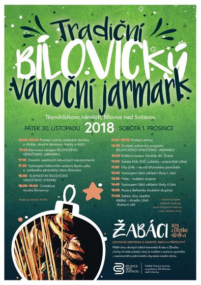 Plakát události Tradiční bílovický vánoční jarmark