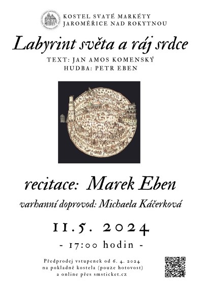 Plakát události Marek Eben - Labyrint světa a ráj srdce