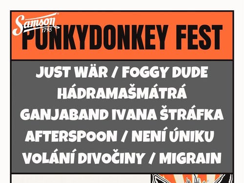 Plakát události Samson Punky Donkey Fest 2024
