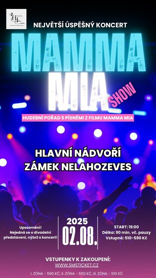 Plakát události Mamma Mia - hudební show