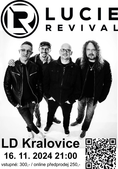 Plakát události Lucie revival