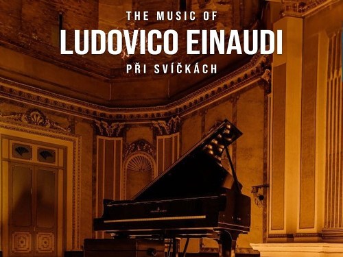 Plakát události Hudba Ludovica Einaudiho při svíčkách