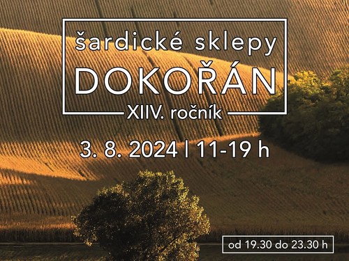 Plakát události Šardické sklepy dokořán