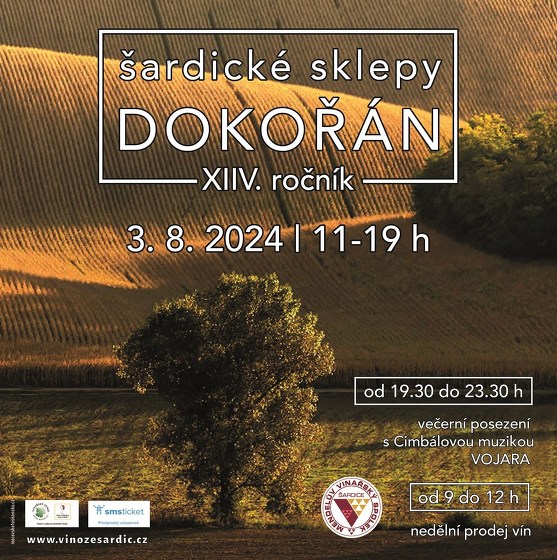Plakát události Šardické sklepy dokořán