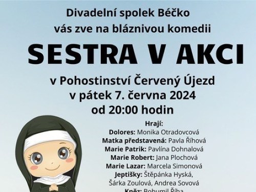 Plakát události Divadlo  Sestra v Akci