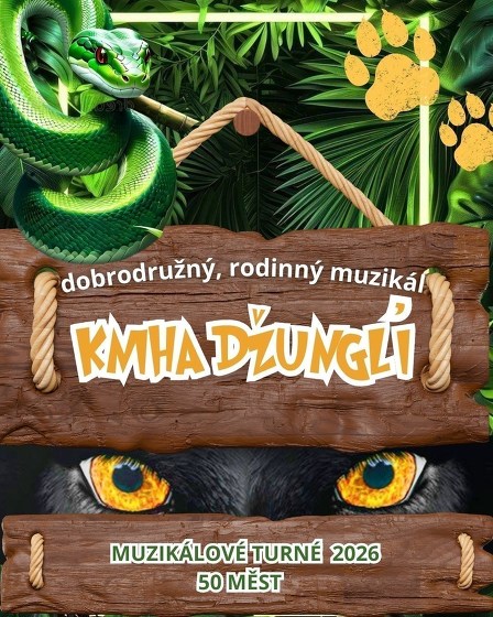 Plakát události KNIHA DŽUNGLÍ I Turnov