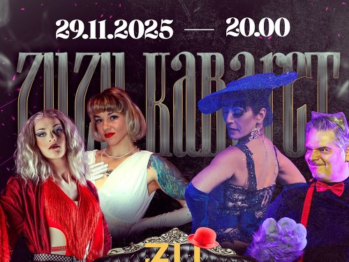 Plakát události ZuZu Kabaret na Olympu