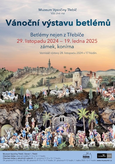 Plakát události Vánoční výstava betlémů