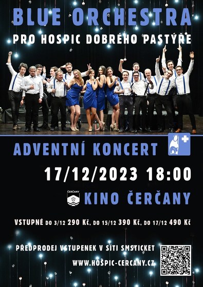 Plakát události Adventní benefiční koncert Blue Orchestra
