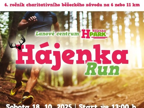 Plakát události Hájenka Run