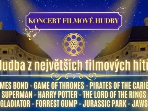Plakát události Koncert filmové hudby
