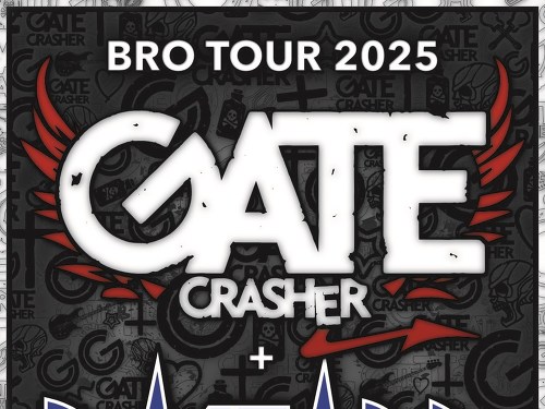 Plakát události GATE Crasher a BASTARD v Horních Dubňanech