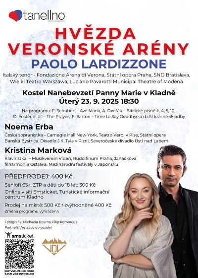 Plakát události Hvězda Veronské Arény Paolo Lardizzone