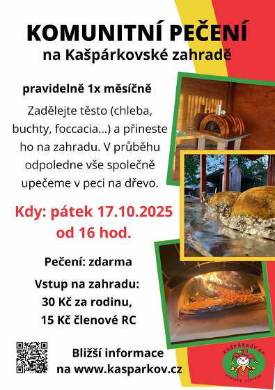 Plakát události Komunitní pečení