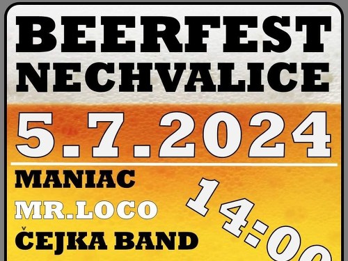 Plakát události Beerfest Nechvalice 2024