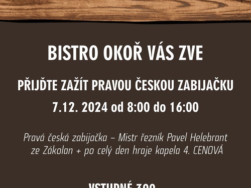 Plakát události Pravá česká zabijačka