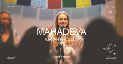 Plakát události Mahadeva Kirtan Project