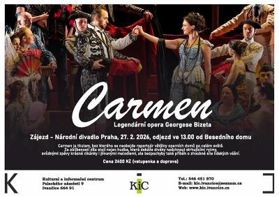 Plakát události Carmen - zájezd na operní představení