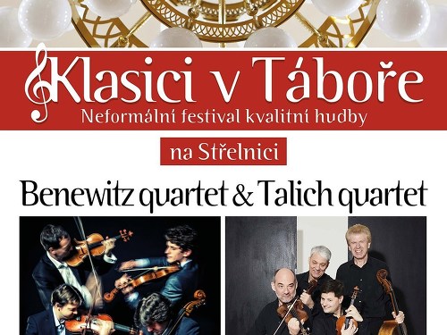 Plakát události Benewitz quartet & Talich quartet
