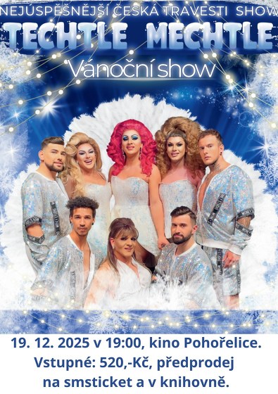 Plakát události Techtle Mechtle  - Travesti revue - „Vánoční show“