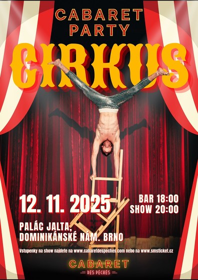 Plakát události Celovečerní Cirkus: Zhasni světla, začíná sen