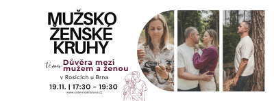 Plakát události MUŽSKO - ŽENSKÝ kruh na téma: 