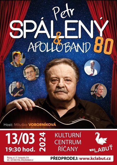 Plakát události Petr Spálený 80