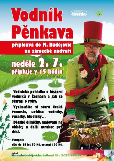 Plakát události Vodník Pěnkava připlouvá
