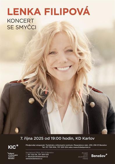 Plakát události Lenka Filipová - koncert se smyčci