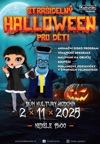 Plakát události Strašidelný Halloween
