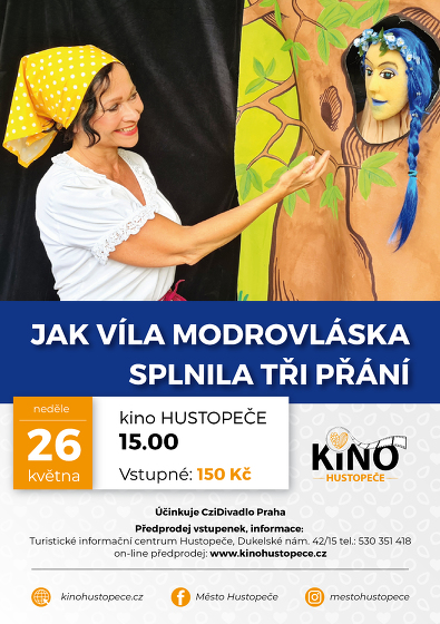 Plakát události Jak víla Modrovláska splnila tři přání