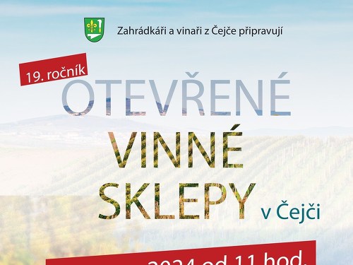 Plakát události Otevřené vinné sklepy v Čejči