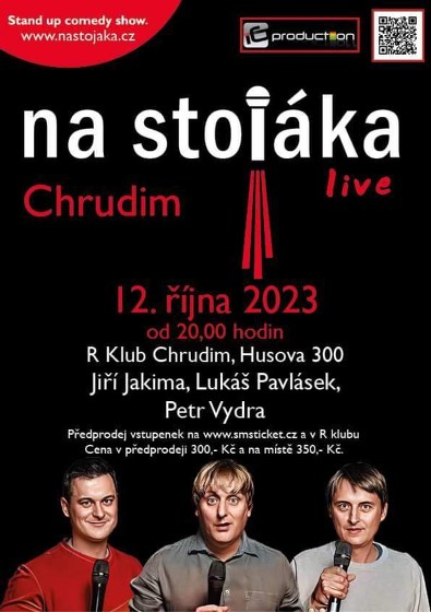 Plakát události Na stojáka - Chrudim