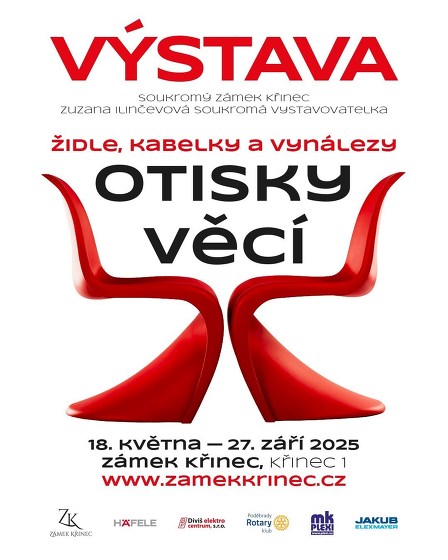 Plakát události VÝSTAVA OTISKY VĚCÍ | komentovaná prohlídka