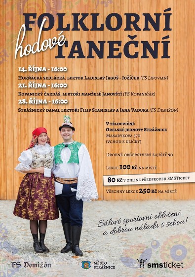Plakát události Hodové folklorní taneční - Horňácké sedlácké