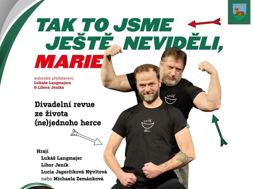 Plakát události Tak to jsme ještě neviděli, Marie