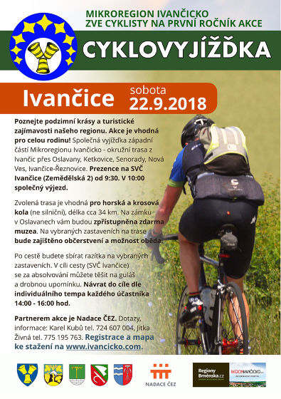 Plakát události Cyklovyjížďka