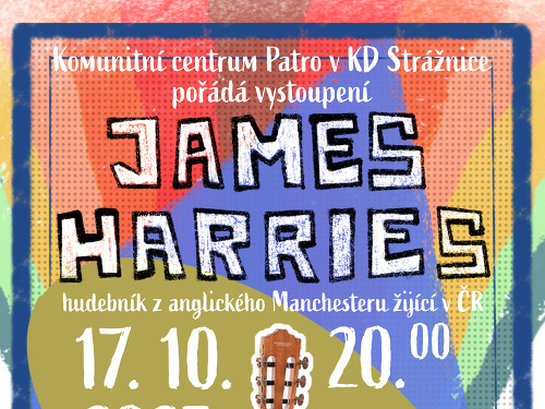 Plakát události James Harries