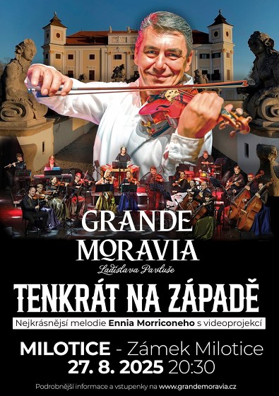 Plakát události Tenkrát na Západě - Grande Moravia Ladislava Pavluše